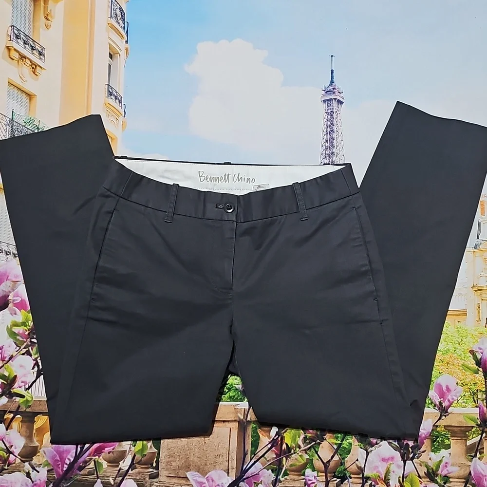 J. Crew Gray Bennett Chino Pants Size 4 - Picture 2 of 4